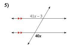 First identify the angle RELATIONSHIP, then find the measure of the angle indicated-example-1