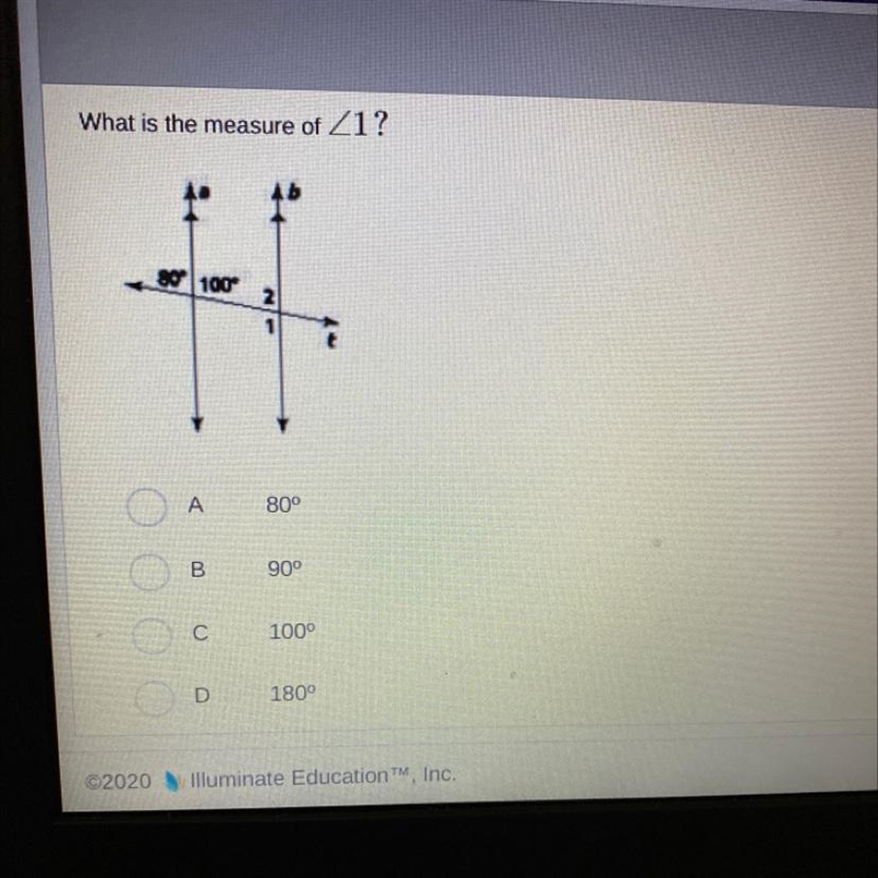 What is the measure of angle 1-example-1