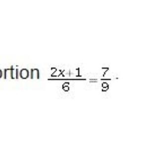 Sole the proportion-example-1