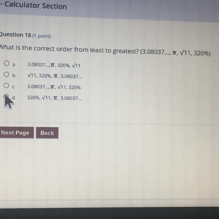 What is the correct order from least to greatest?-example-1