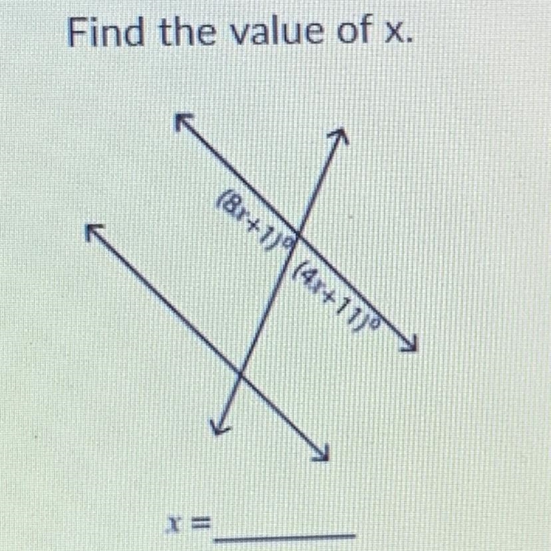 Find the value of x.-example-1