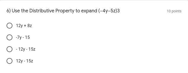 Use the Distributive Property to expand (−4y−5z)3-example-1