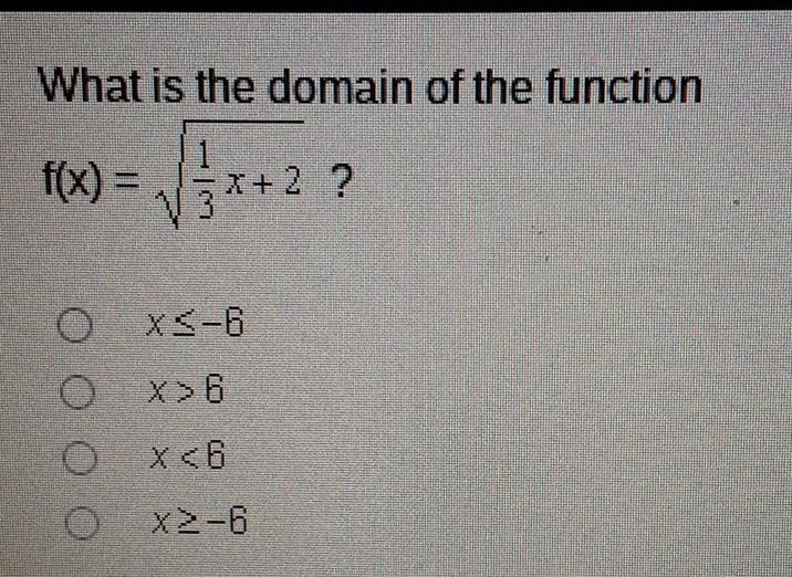 What is the domain of the function f(x) = x+ 2? ​-example-1