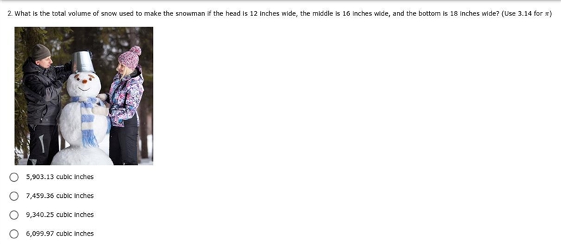 *PLEASE HELP, DIFFICULT QUESTION* What is the total volume of snow used to make the-example-1