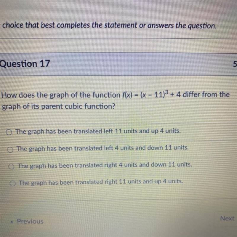 PRECALC HELP please help with the image above (translation up and down)-example-1