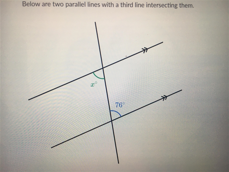 Please help, basic algebra. Find the value of x-example-1