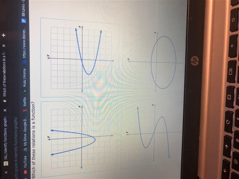 Which of these relations is a function?-example-1