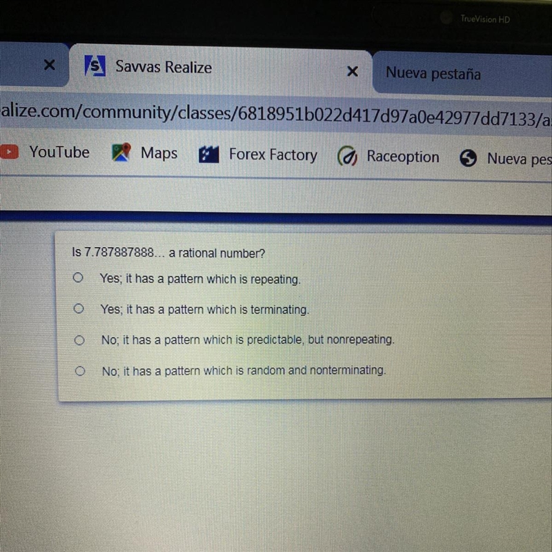 Is ......... a rational number ?-example-1