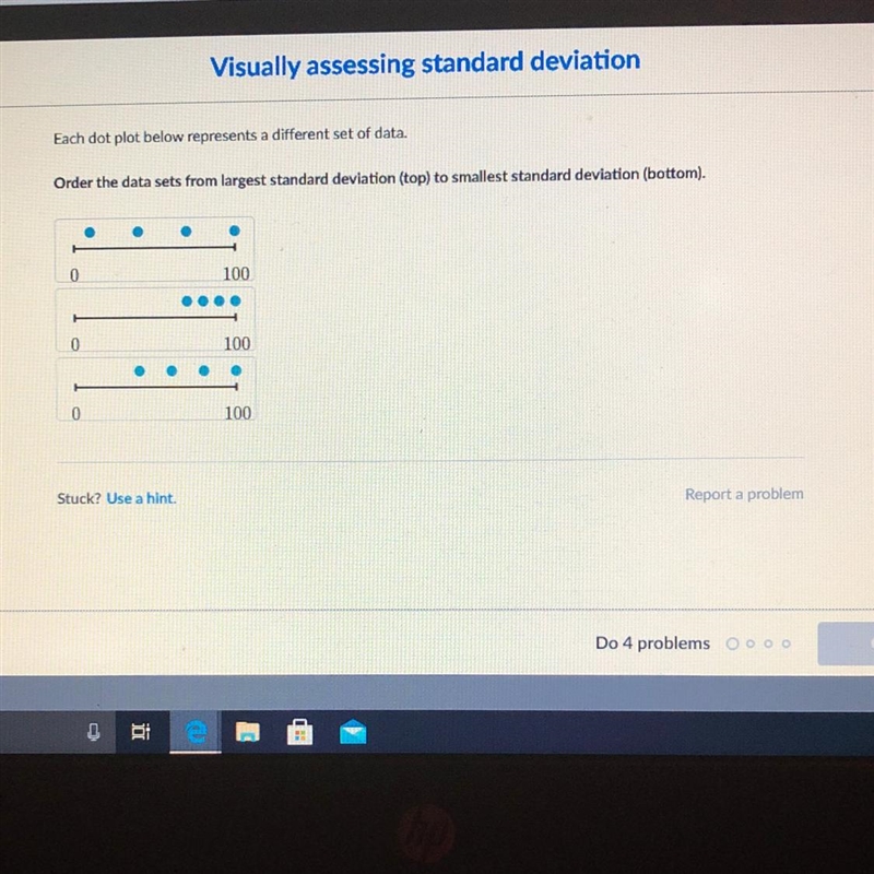 What is the order for the set of daga-example-1