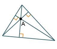 Which triangle shows the incenter at point A? The Images are placed in order A- D-example-3