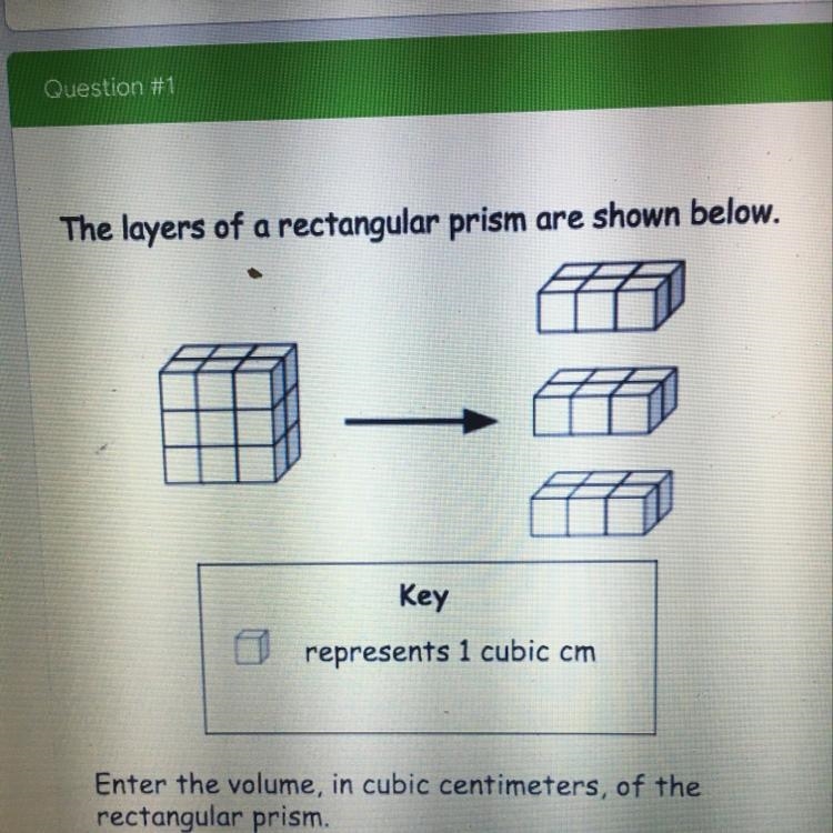 The layers of a rectangular prism are shown below.-example-1