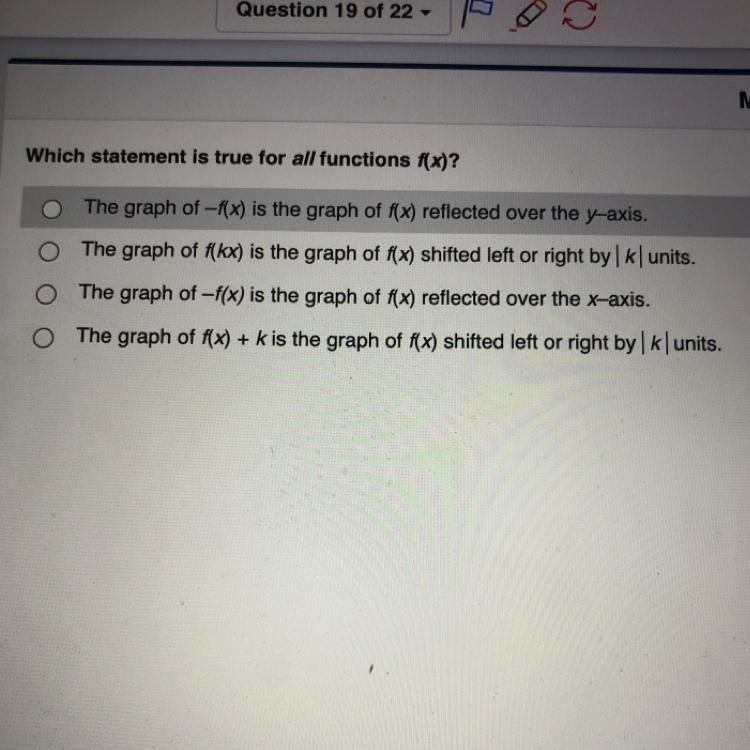 Which statement is true for all functions f(x)?-example-1