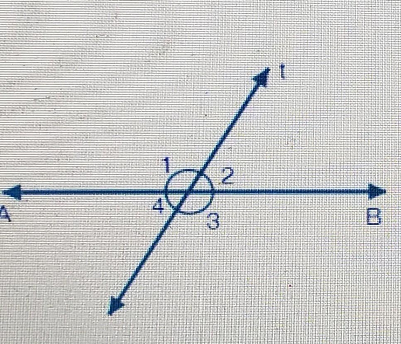 Wright a paragraph to prove that the measure of angle 1 is equal to the measure of-example-1