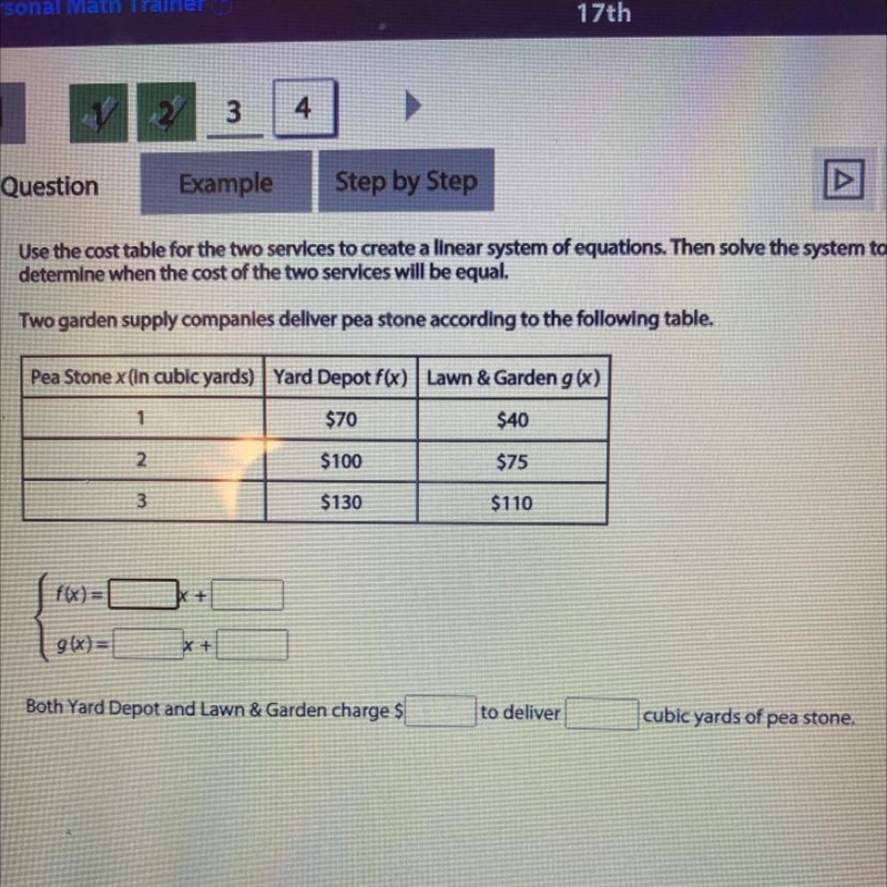 Please help!! I’ve been stuck on 3 & 4!-example-1