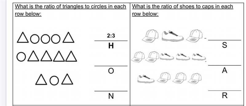 Easy 6th grade math (ratios) (:-example-1