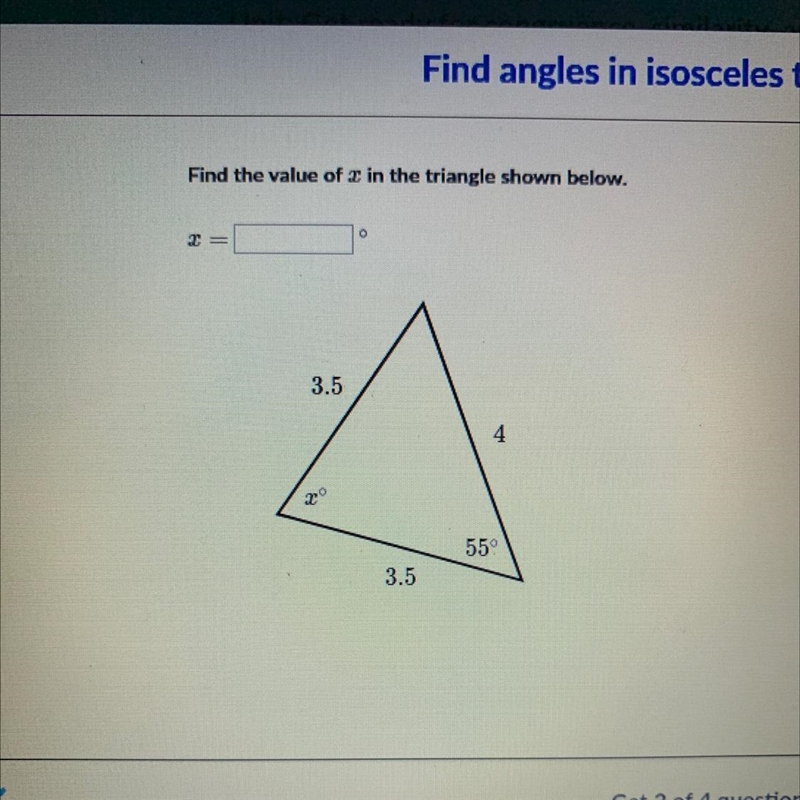 Find the value of 3 in the triangle shown below.-example-1