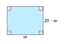 Make an equation to find the area of this figure.-example-1