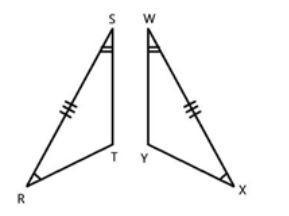 Which Postulate/Theorem below would prove that the triangles shown below are congruent-example-1