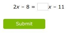 Find the missing number so that the equation has no solutions.-example-1