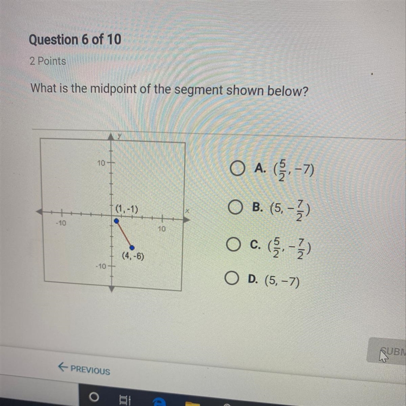 Can someone help on this midpoint question-example-1