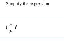 Simplify the expression use the screen shot-example-1