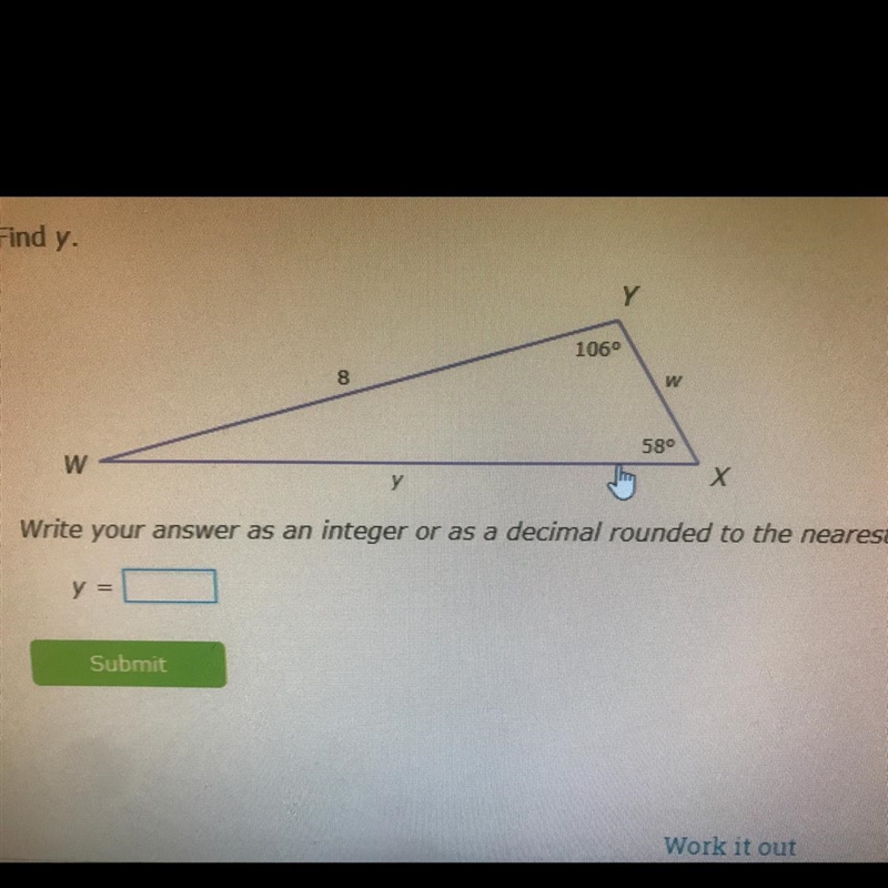 Round Ed to the nearthest tenth and answer now question-example-1