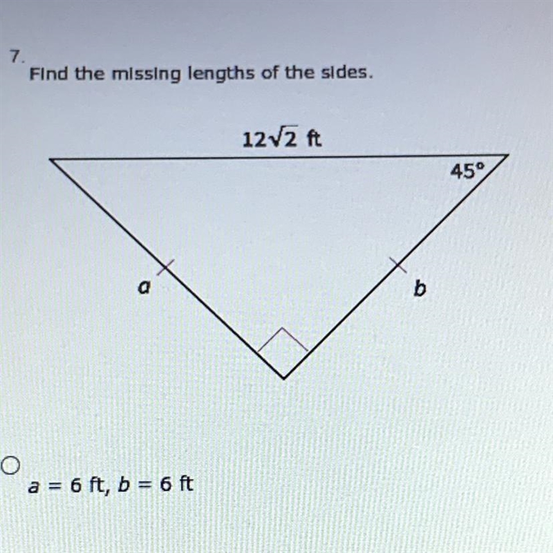 Find the missing lengths of the sides.-example-1