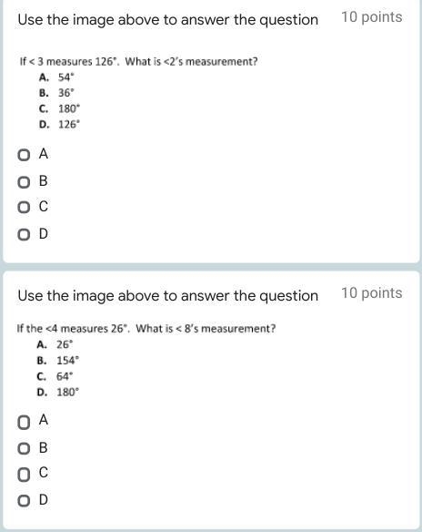 I NEED HELP ASAP!!! PARALLEL LINES CUT BY A TRANSVERSAL-example-2