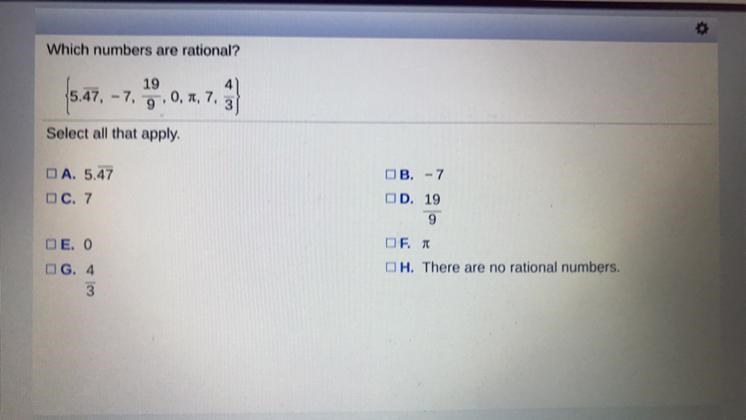 Which numbers are rational?-example-1