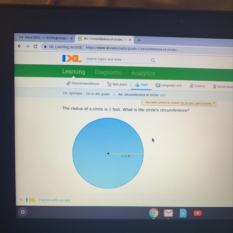 Circumference of circles-example-1