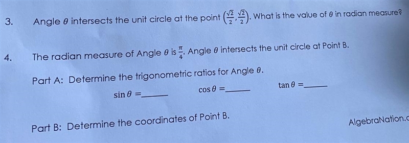 Please help me with Algebra 2. It's about radians and degrees.-example-1