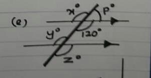 Find angle x,y,x,p! 'very easy-example-1