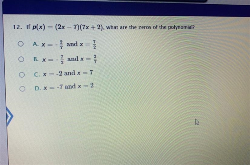 What are the zeros of the polynomial ?-example-1