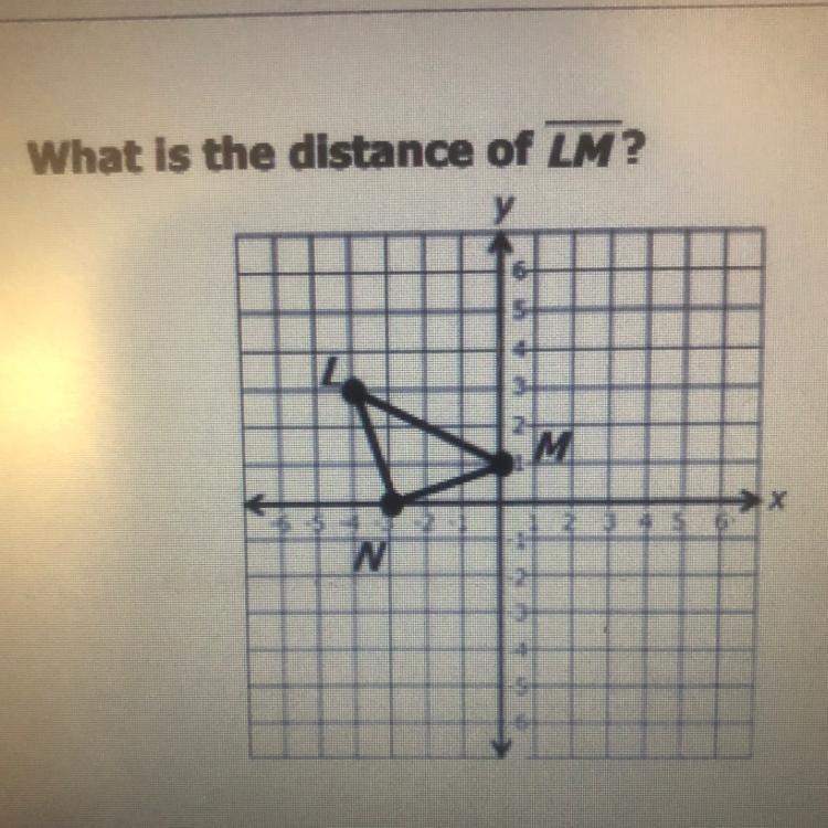 What is the distance of LM?-example-1