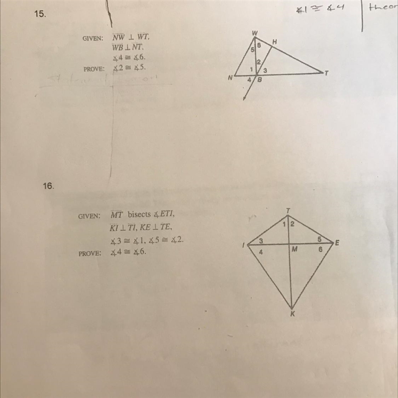 Can someone please help me out with 15 and 16 If you do just one of them that’d be-example-1