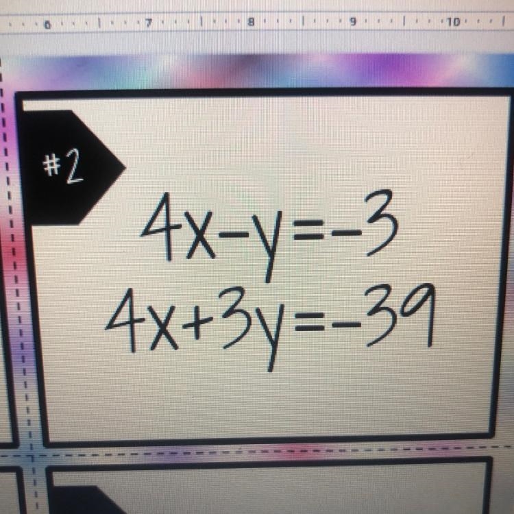 Question 1 On problem #2, which variable will be the easiest to isolate in order to-example-1