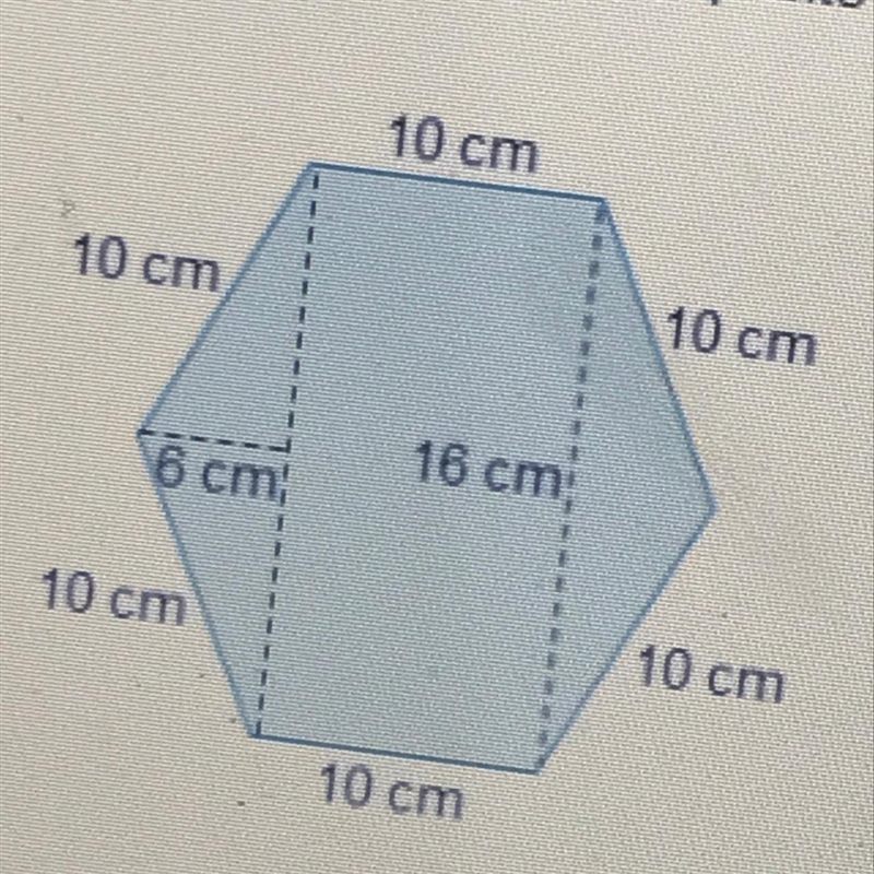 What is the area of this composite figure? 10 cm 10 cm 10 cm 16 cm 6 cm 10 cm 1 10 cm-example-1