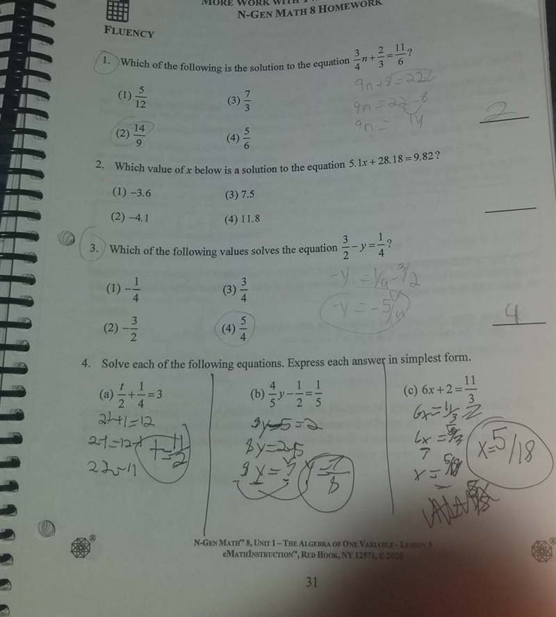 Can someone help me with these questions I want to make sure I got them right ​-example-1