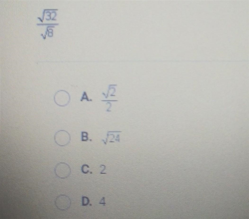 Which choice is equivalent to the quotient below? ​-example-1