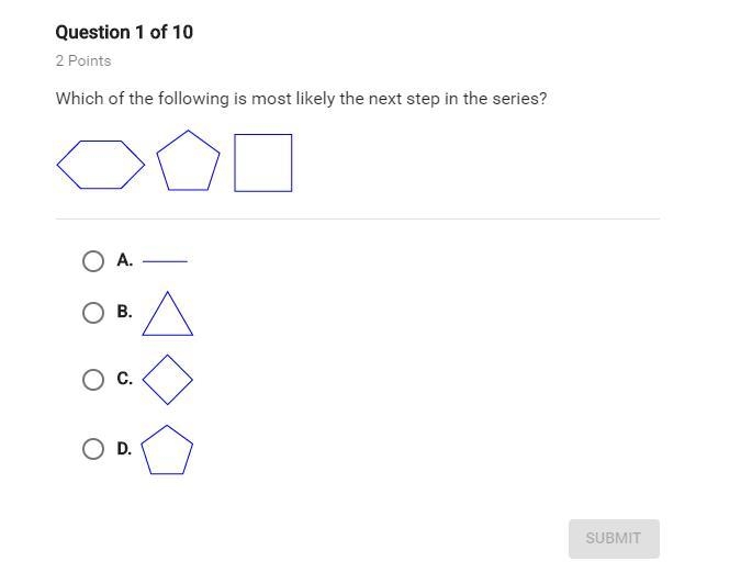 Which of the following is most likely the next step in the series?-example-1