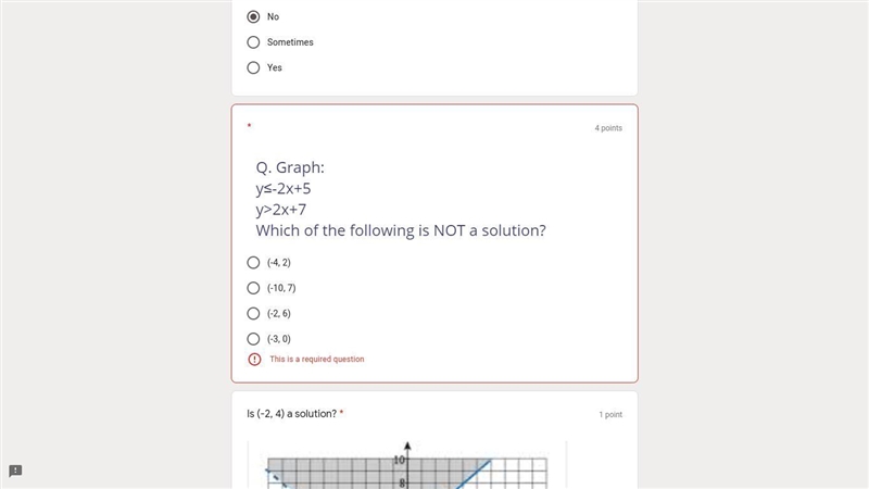 Answer which of the following is not a solution-example-1