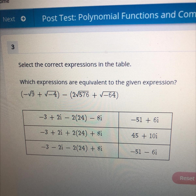 Which expressions are equivalent to the given expression-example-1