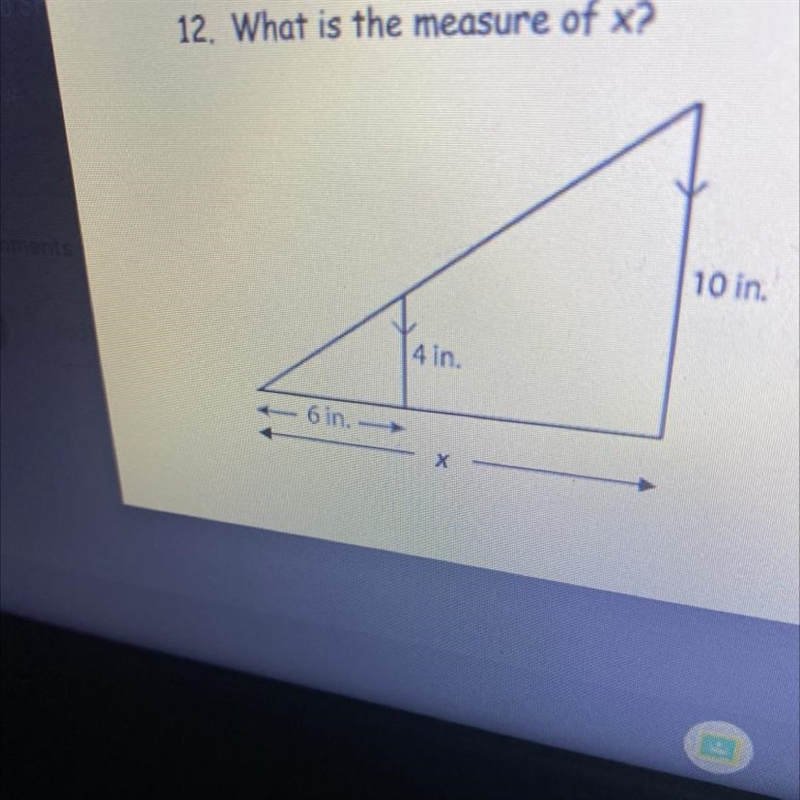 What is the measure of x?-example-1