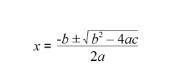 For the quadratic equation 3x^2−7x+4=0, enter the correct values of a, b, and c.-example-1