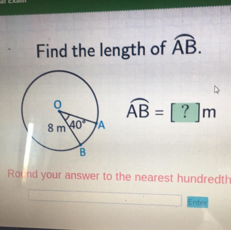 Round to nearest hundredth Also is the answer 5.58?-example-1