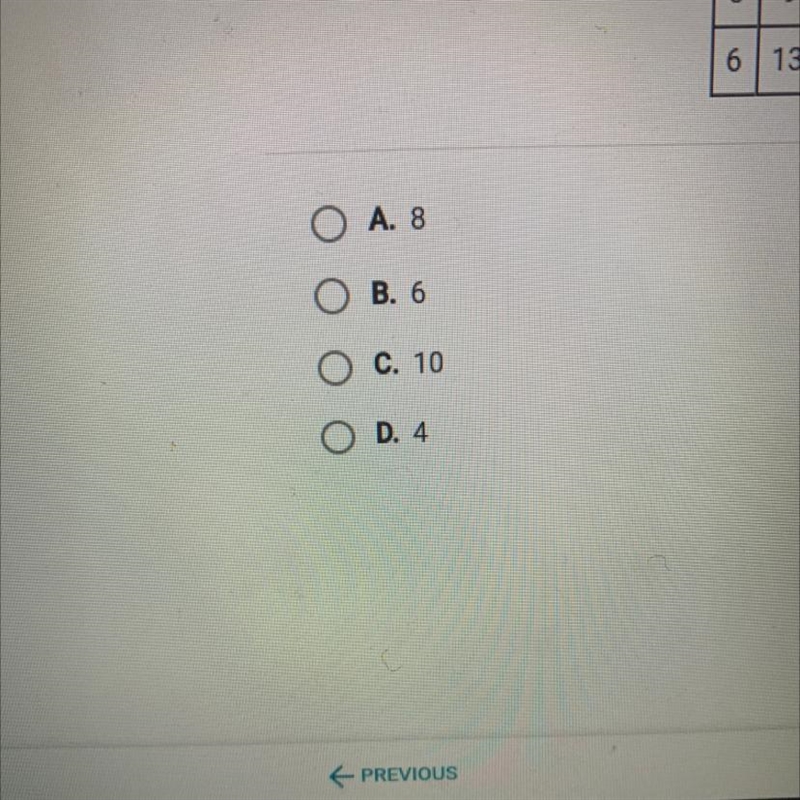 Following data, what would be the value of x?-example-1