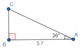 Find the unknown measures. Round lengths to the nearest tenth and angle measures to-example-1