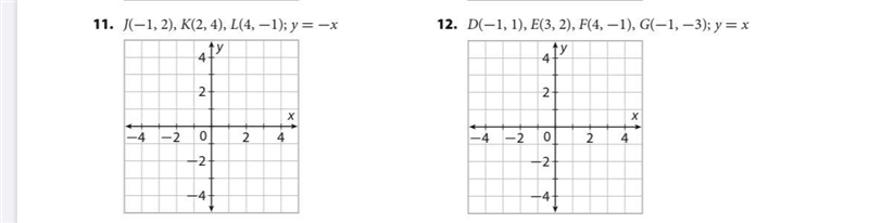 Here, what do we do if it says y=-x or y=x-example-1