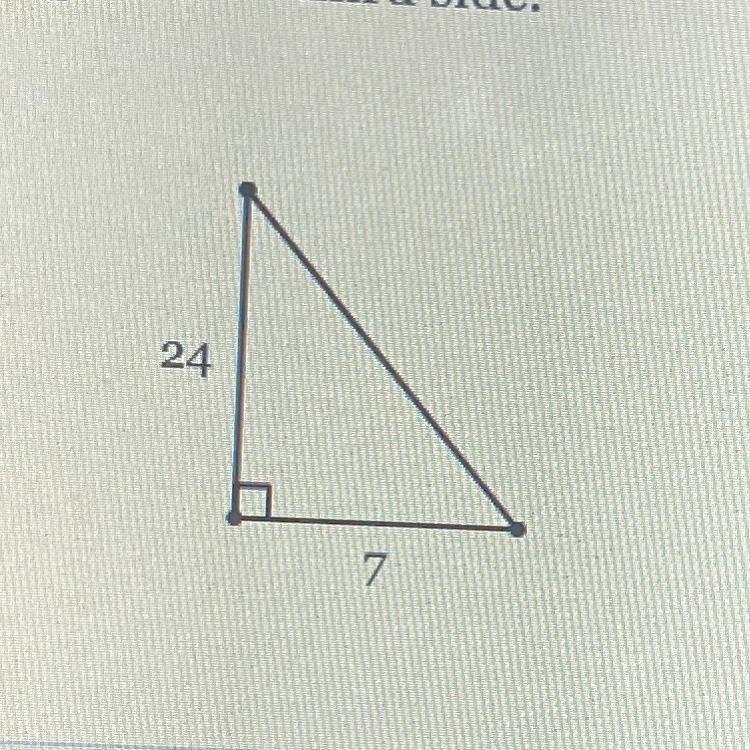 Find the exact length of the third side.-example-1