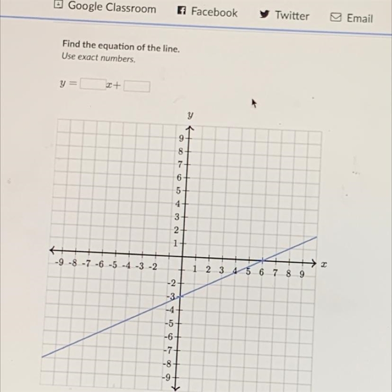 Lol help please! y=?x+?-example-1